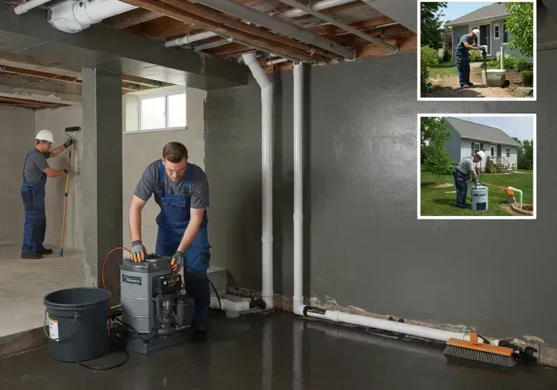 Basement Waterproofing and Flood Prevention process in Chester Heights, PA